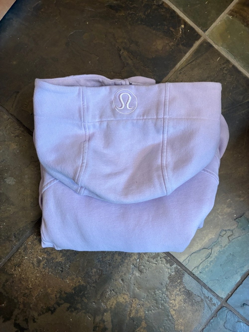 lululemon athletica Light Lavender scuba Hoodie fleece Sweatshirt - Picture 3 of 6